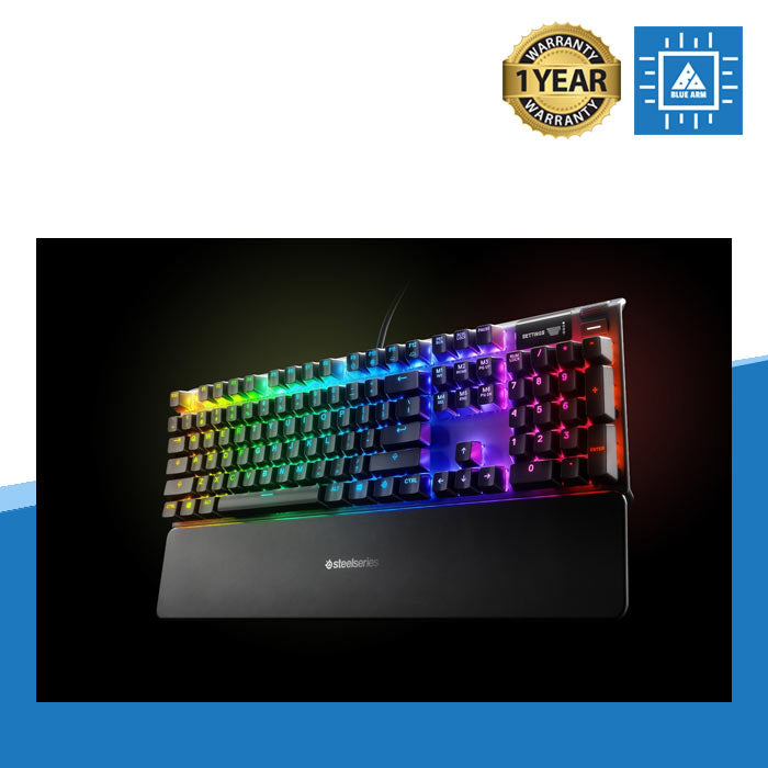 STEELSERIES APEX 7 BLUE SWITCH MECHANICAL GAMING KEYBOARD STEELSERIES APEX 7 BLUE SWITCH MECHANICAL GAMING KEYBOARD